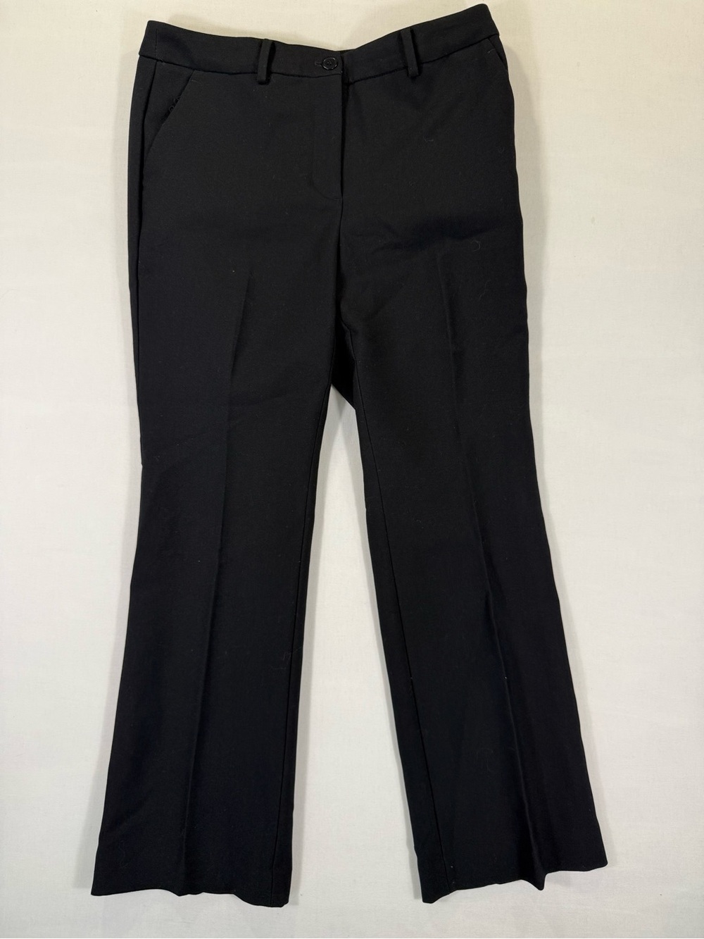Talbots Black Boot-Cut Dress Pants